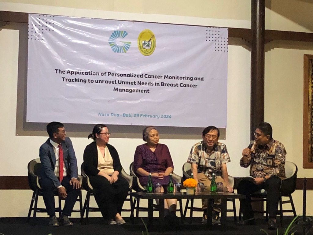Pertamuan Ahli Onkologi Gene Solutions Indonesia dengan PERABOI, bertajuk “Aplikasi Pemantauan Personalisasi Kanker dalam Kebutuhan Perawatan Kanker Payudara”