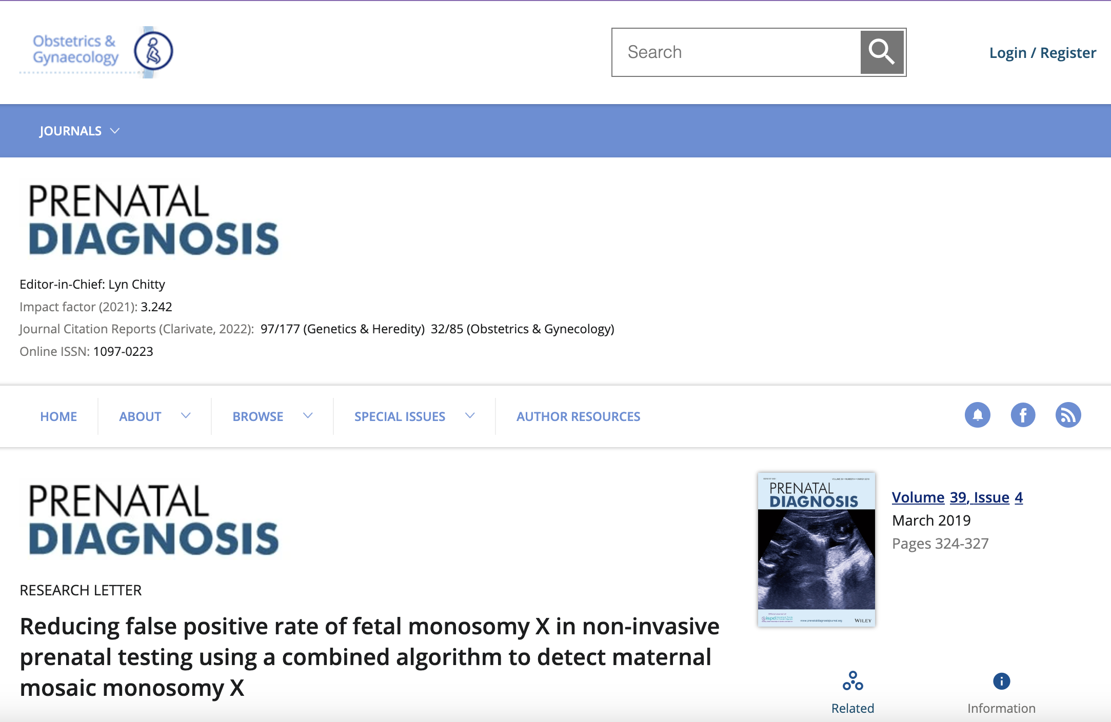 Reducing false positive rate of fetal monosomy X in non-invasive prenatal testing using a combined algorithm to detect maternal mosaic monosomy X