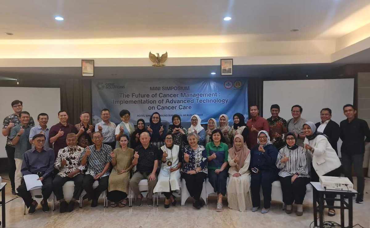 Gene Solutions Indonesia dan PDPI Jawa Timur Selenggarakan Simposium tentang Manajemen Kanker Paru dan Inovasi Genomik